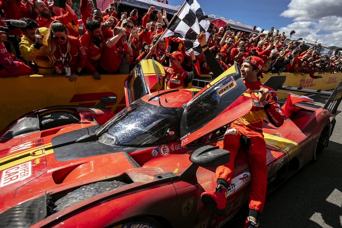 Ferrari victory Le mans