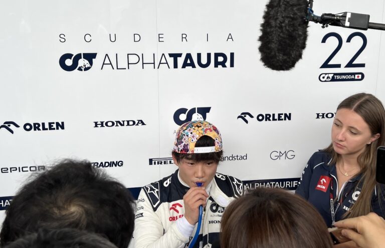 【F1第17戦日本GP】金曜日のレポート: FP1で5番手の角田裕毅のコメント！