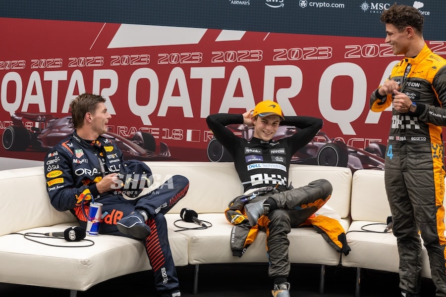 Oscar Piastry win in Qatar, Max Verstappen, Lando Norris