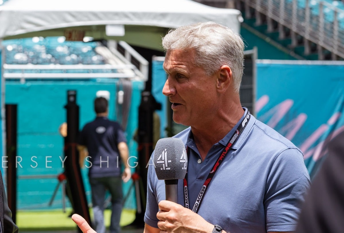 David Coulthard for Channel 4