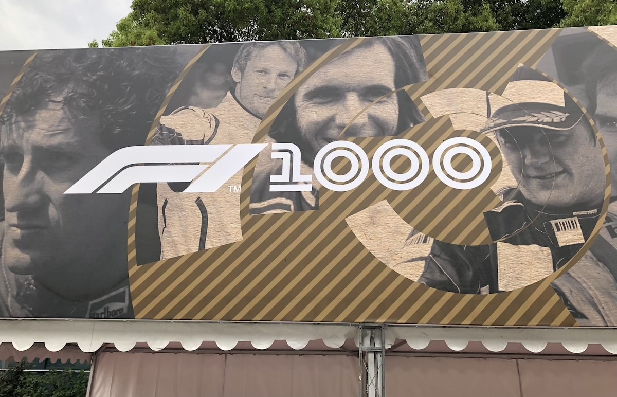 F1 1000 anniversary in China