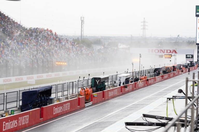 今週末の2024年F1日本GPは雨の予報か？