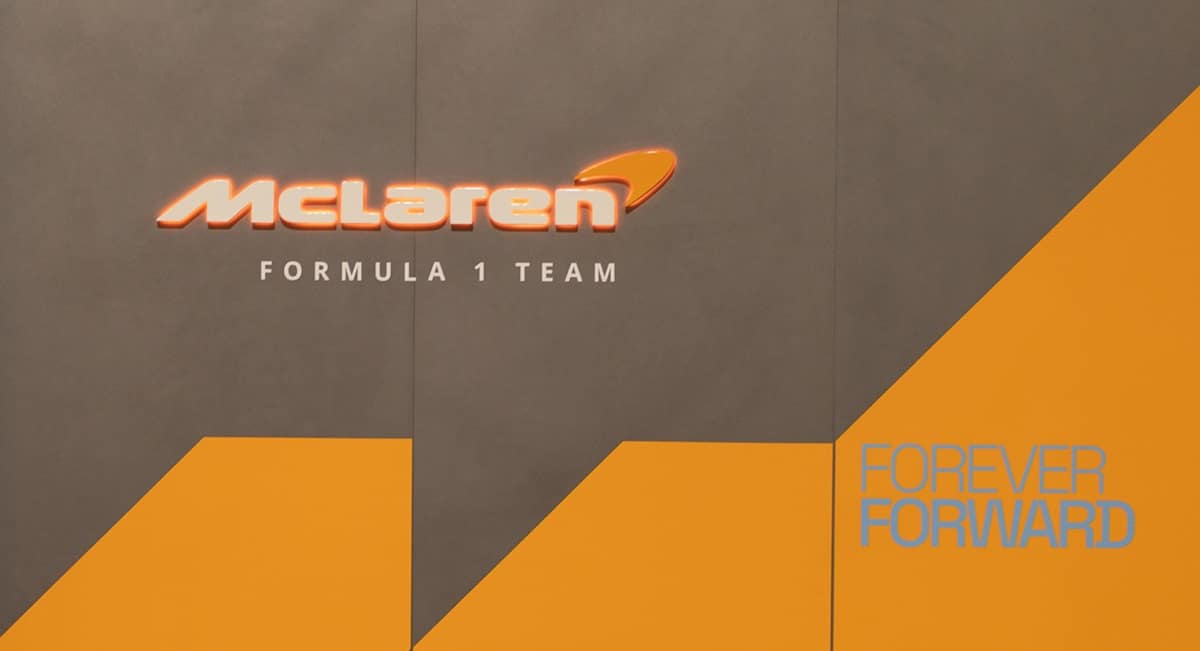 Mclaren Formula 1 team logo