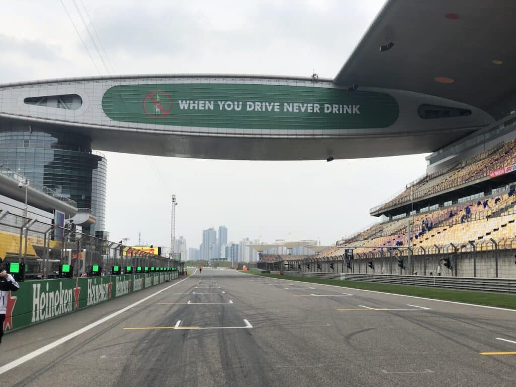 Chinese GP race track