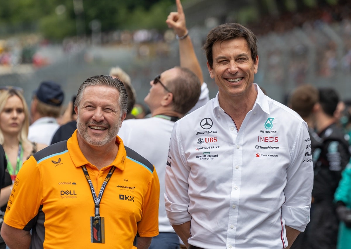 Toto Wolff Zak Brown