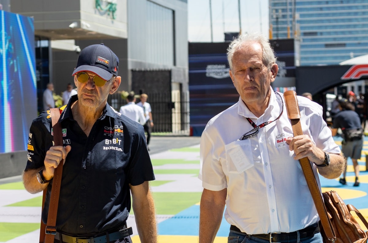 Adrian Newey Helmut Marko