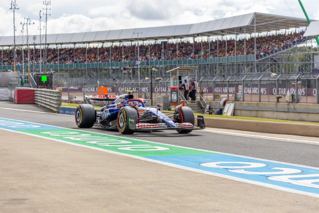 Yuki Tsunoda Silverstone