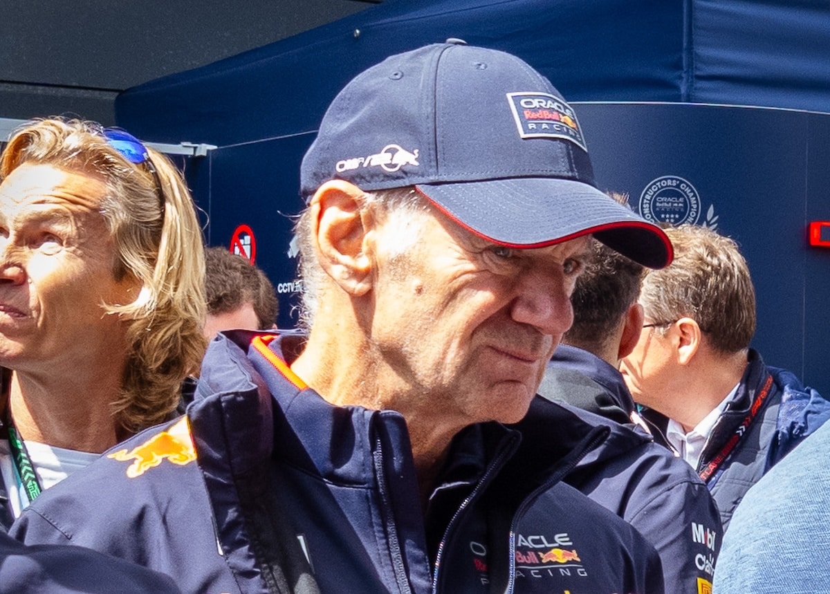 Adrian Newey Silverstone