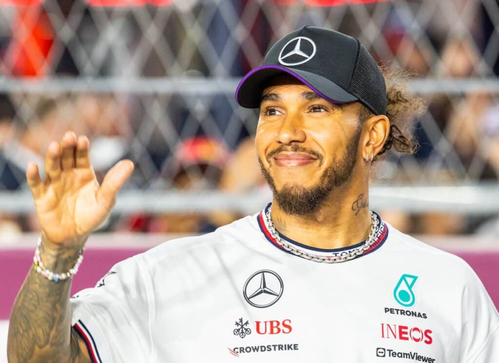 Lewis Hamilton in Doha