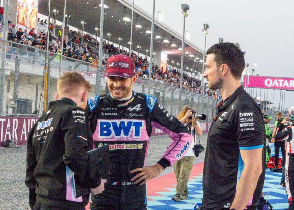 Esteban Ocon Doha