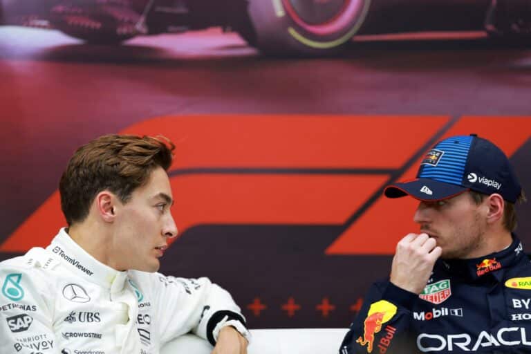 Russell anticipated contact with Verstappen on the first lap of QATAR GP