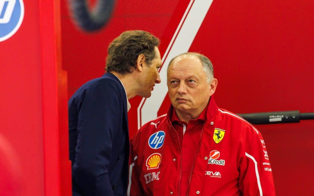 john elkann fred vassseur bahrain