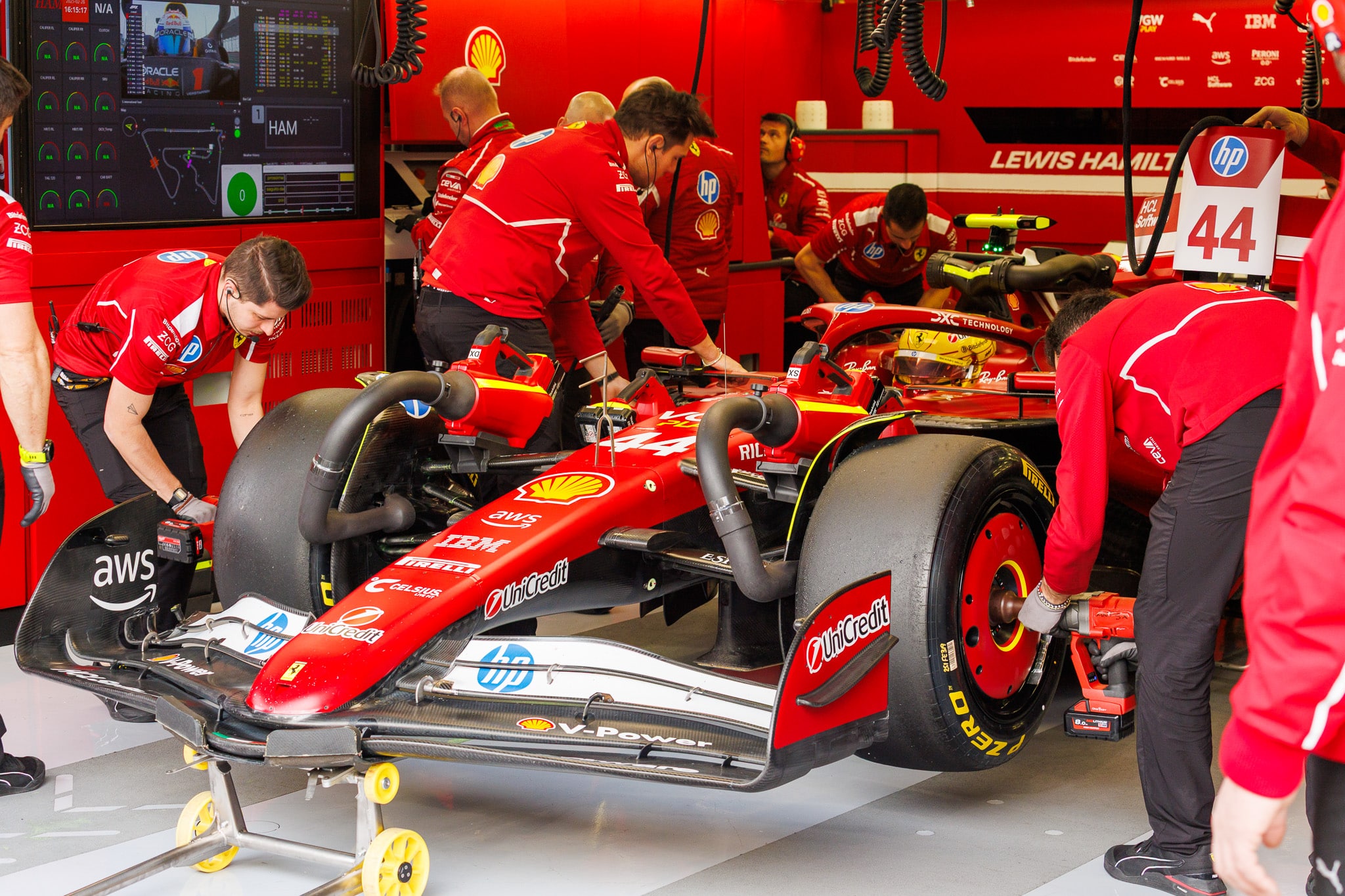 Ferrari Bahrain testing