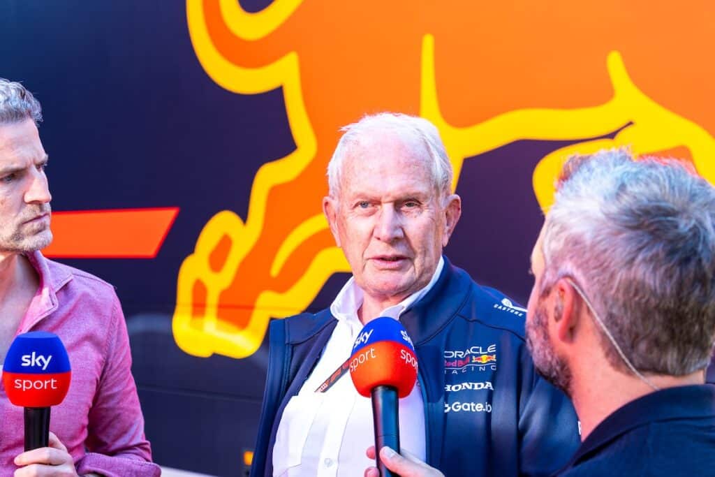 Dr Helmut Marko Imola