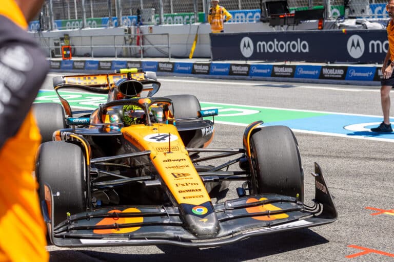 【スペインGP】FP1結果 ― ノリスがトップ、角田は9番手