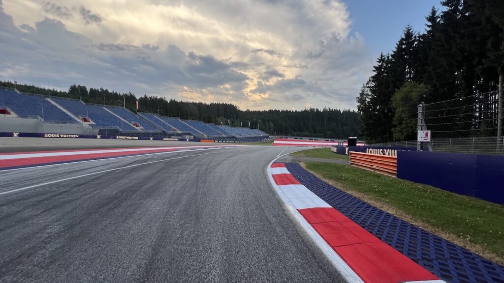 Austrian GP race track