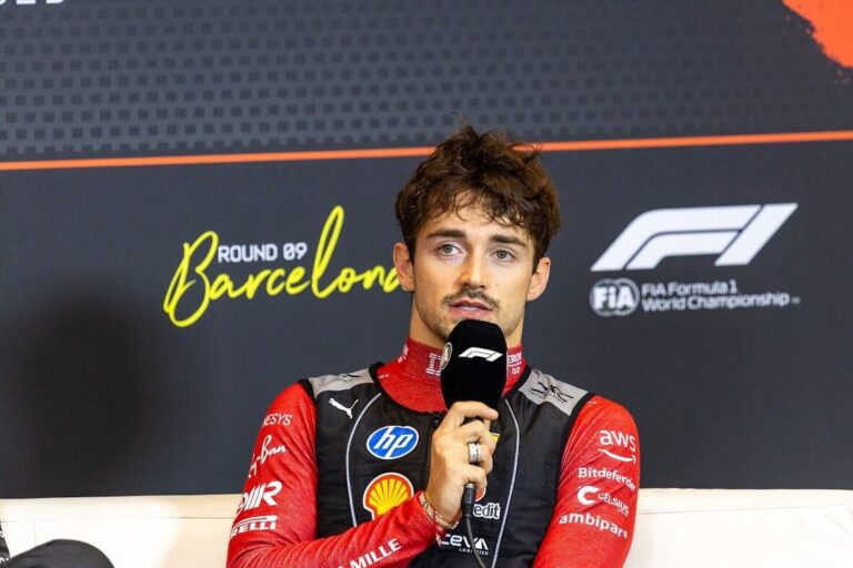 ルクレール、フェルスタッペンとの接触について振り返る