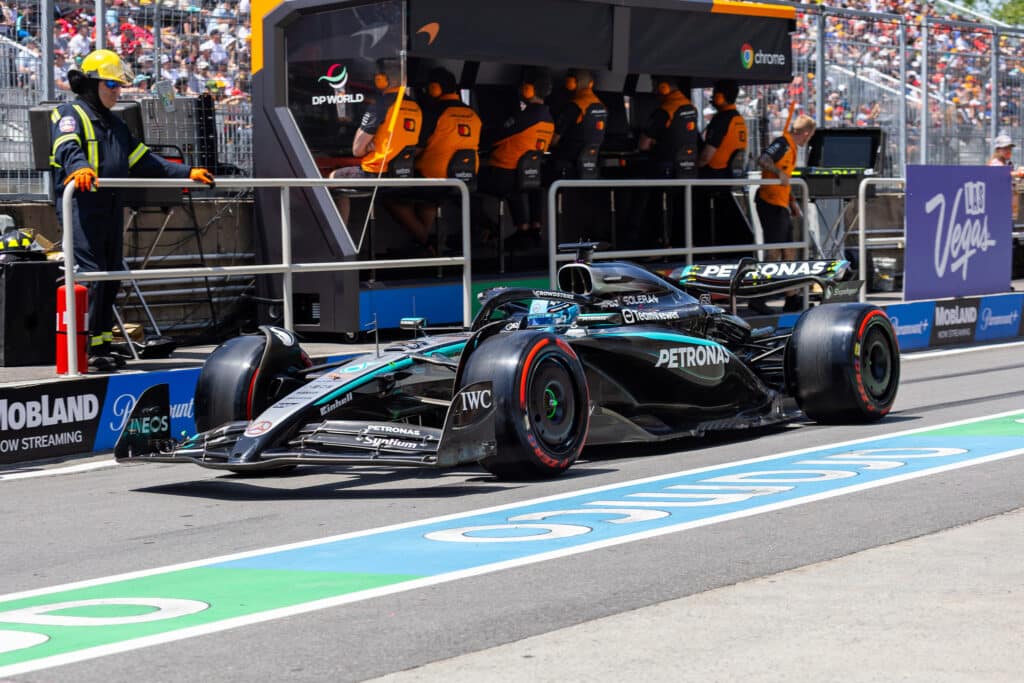 メルセデスF1マシン