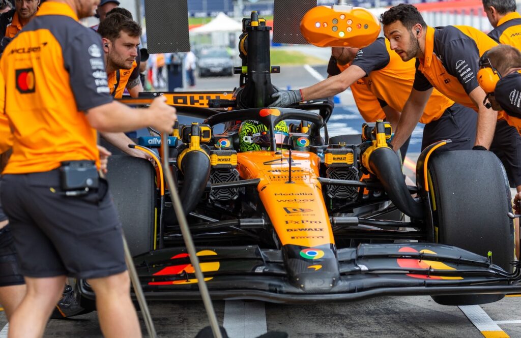 mclaren austria lando Norris