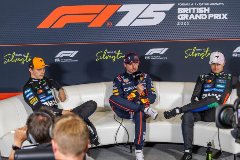 2025年F1イギリスGPスターティンググリッド