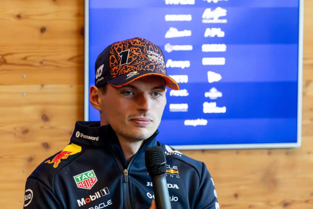 Max Verstappen Belgian GP Thu