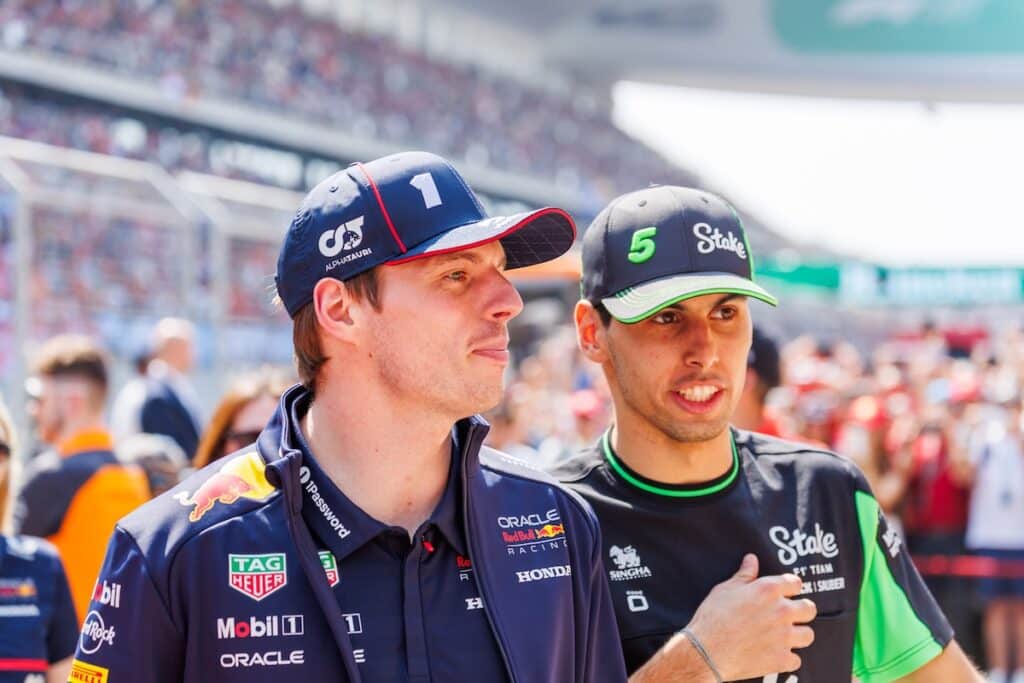 Gabriel Bortoleto max verstappen