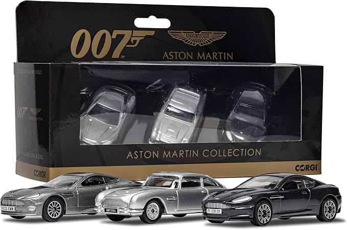Corgi 1/43 コーギー アストンマーチン コレクション （V12 ヴァンキッシュ / DB5 / DBS） 007 ボンドカー ASTON MARTIN TY99284