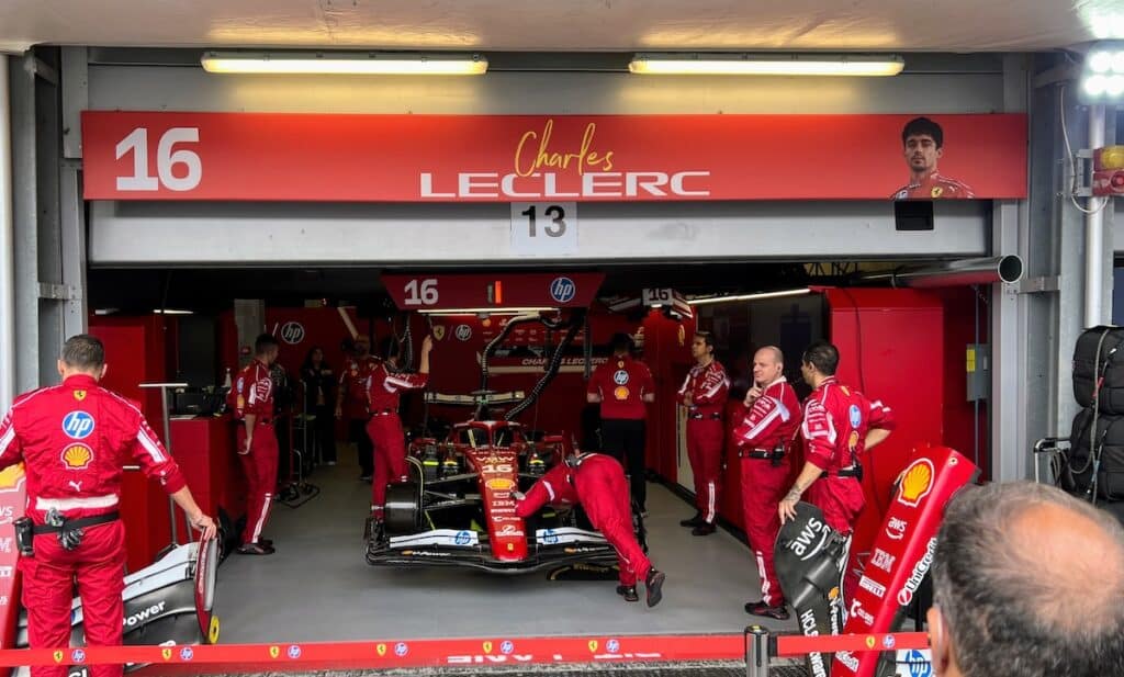 ferrari charles leclerc baku