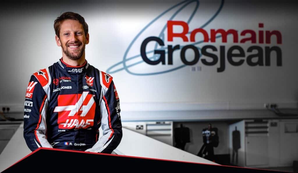 Romain Grosjean in Formula 1 Return at Mugello