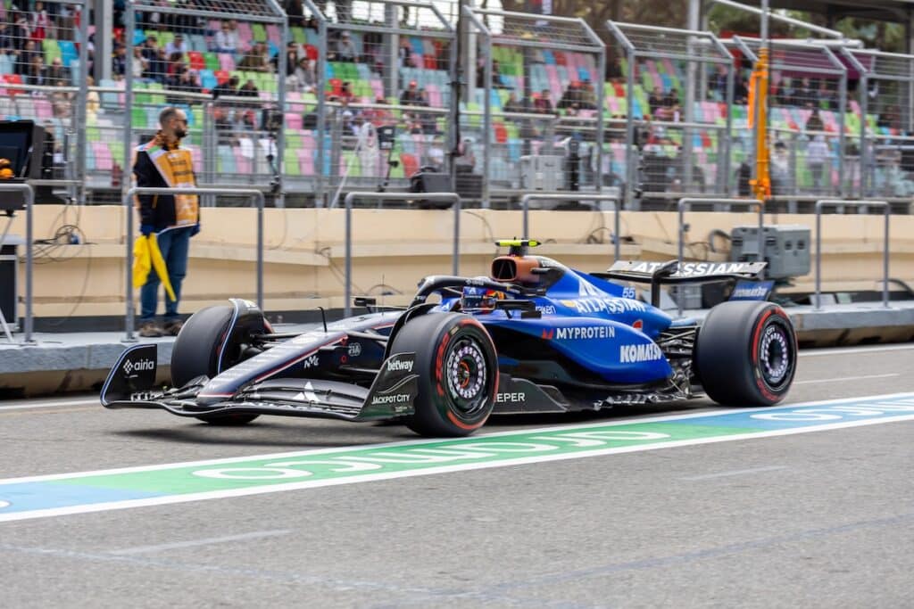 Carlos Sainz Williams Baku