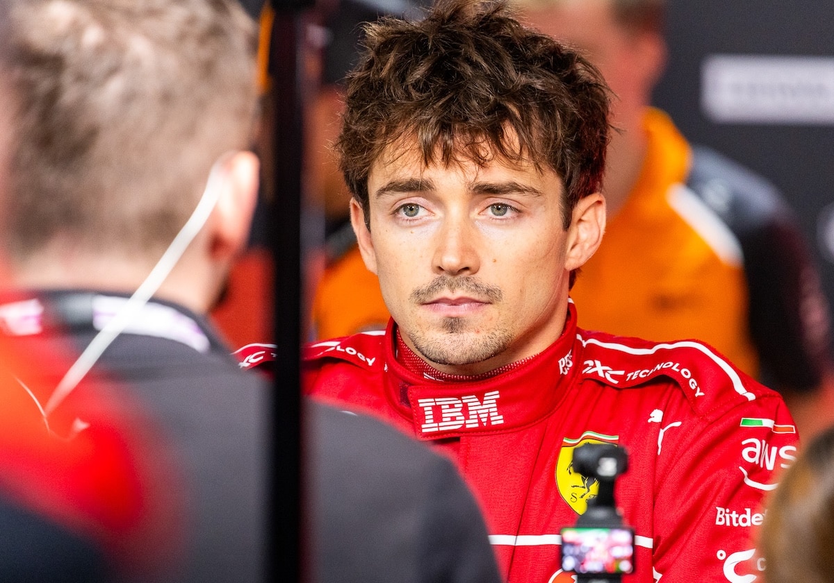 charles leclerc baku ferrari