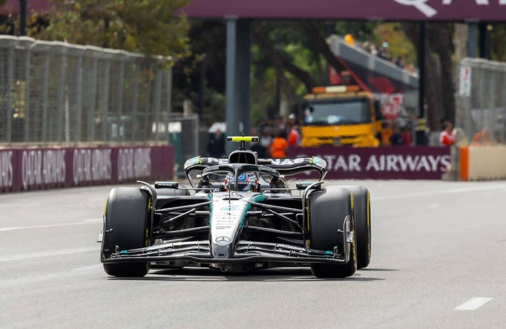 Kimi Antonelli Baku Mercedes