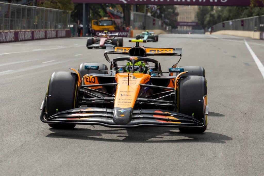 Lando Norris Mclaren Baku