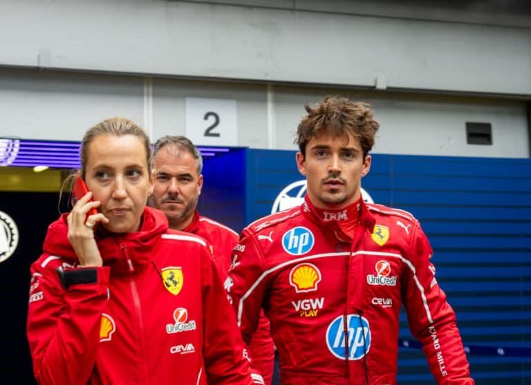 charles leclerc baku 2025