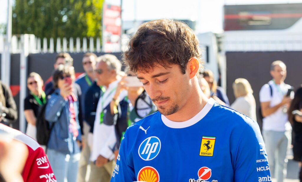 charles leclerc monza ferrar