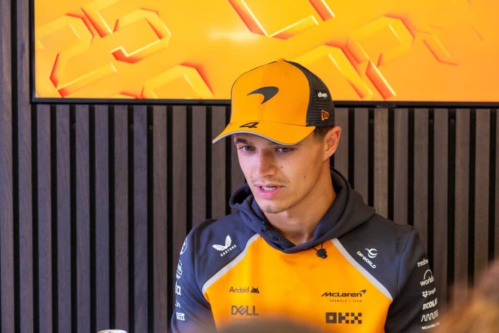 Lando Norris baku