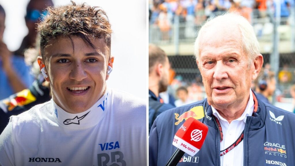 isack hadjar helmut marko Dutch