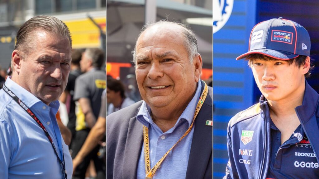 フェルスタッペン　ぺレス　角田裕毅