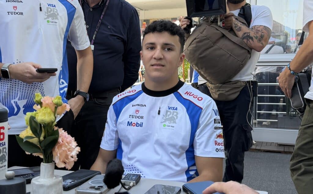 isack hadjar VCARB mexcio