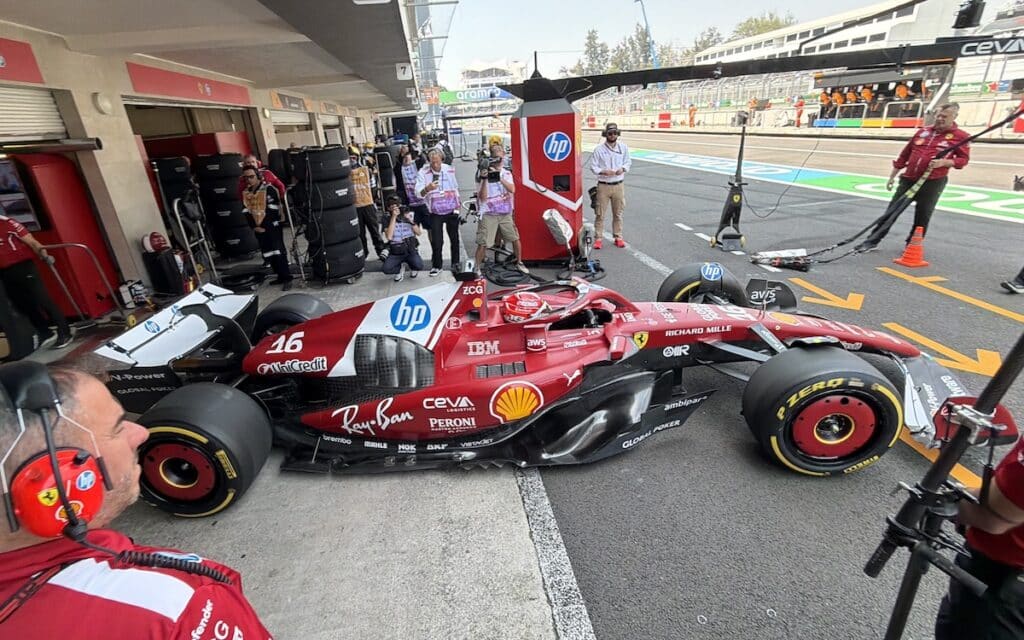 charles leclerc ferrari mexico
