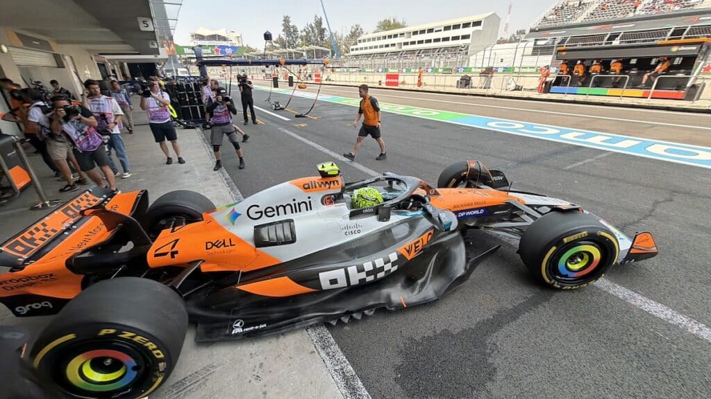 lando norris mexico mclaren