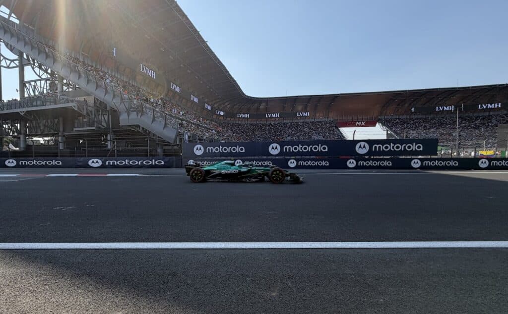 Fernando Alonso Aston Martin Mexico