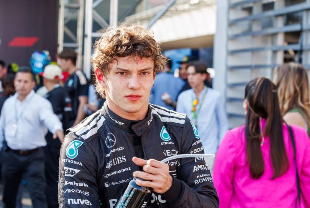 Kimi Antonelli Mercedes Mexico