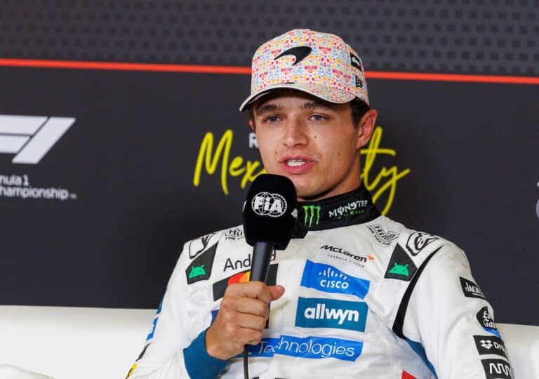 lando norris mexico mclaren