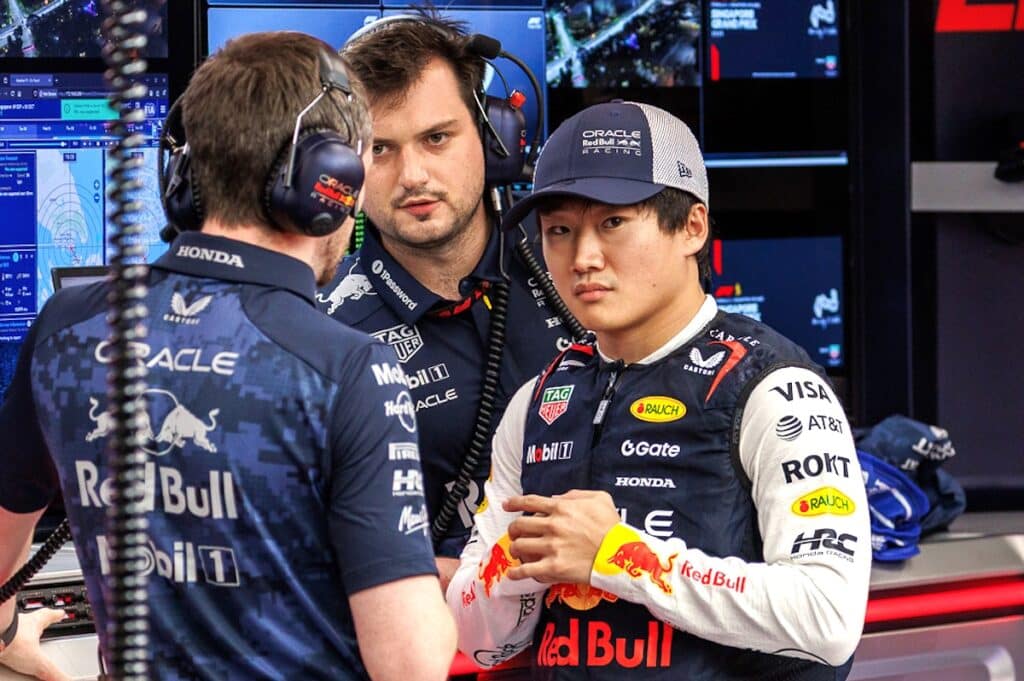 角田裕毅 アメリカGP red bull