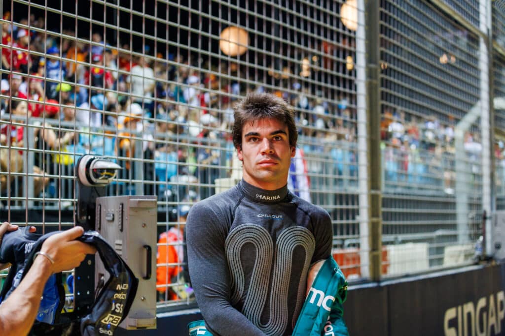 lance stroll aston martin sing