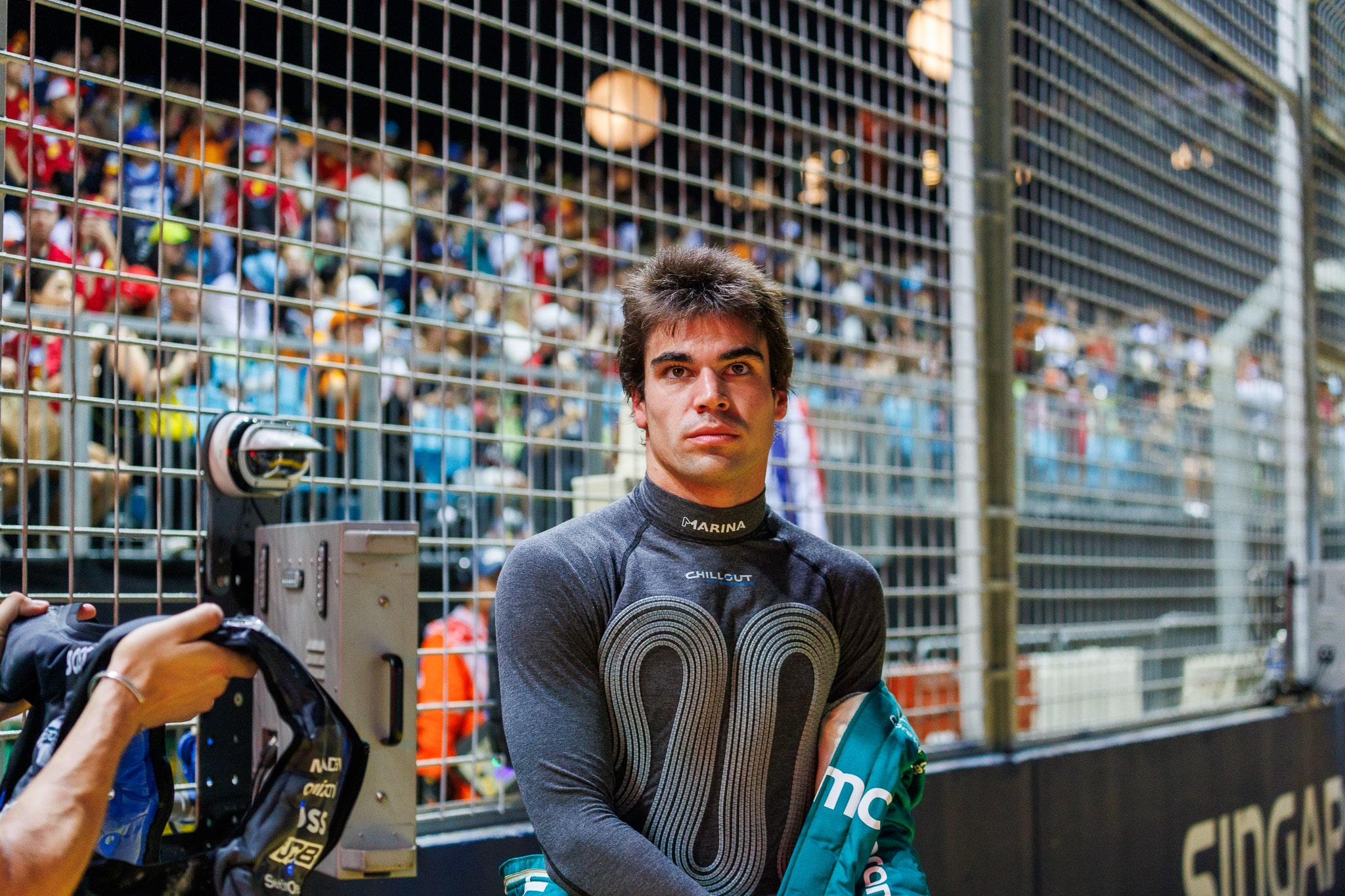 lance stroll aston martin sing