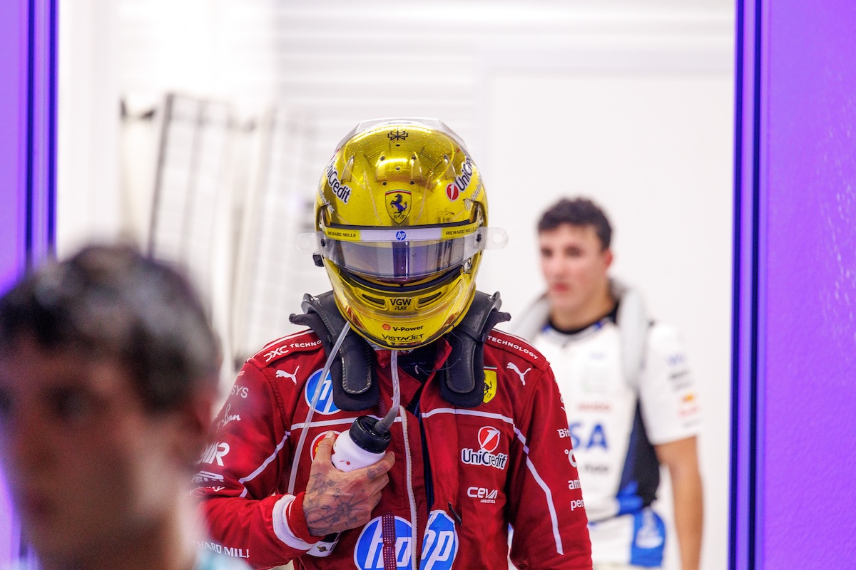 ハミルトン シンガポールGP ferrari