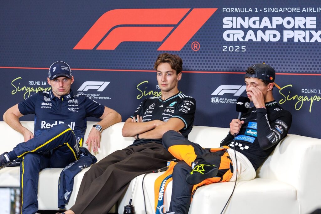 max verstappen 2nd place singapore gp 2025