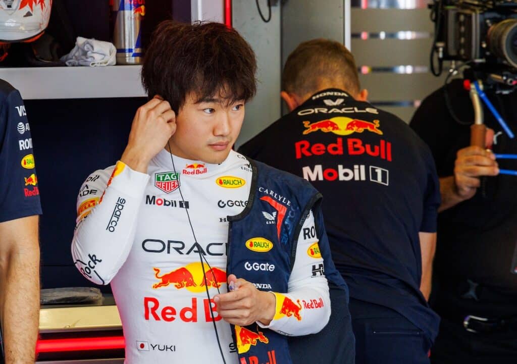 角田裕毅 アメリカGP red bull
